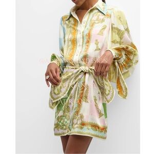 Queens Gambit Mini Shirt Dress